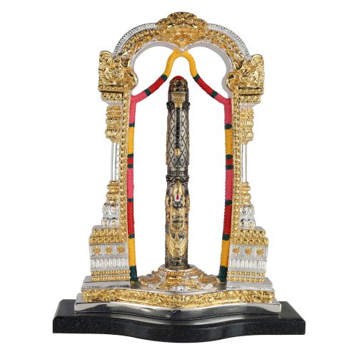Balaji Silver Fountain Pen with a Stand