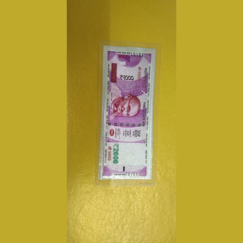 999 Pure Silver 2000 Rs For Gifting Silver Note