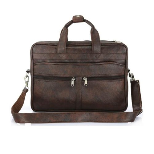 Leather laptop Bag | Dark Brown