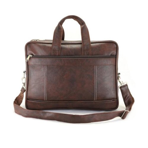 Formal Brown Leather laptop bag