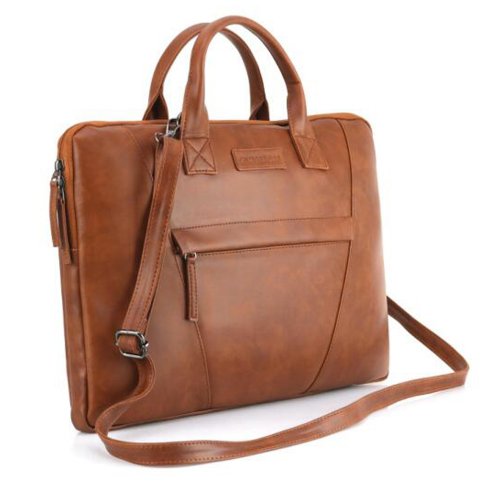 Brown Leather laptop bag