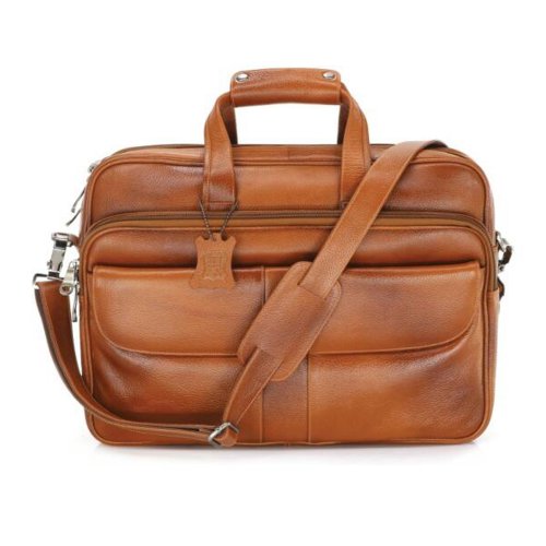 Leather oragnizer bag for office